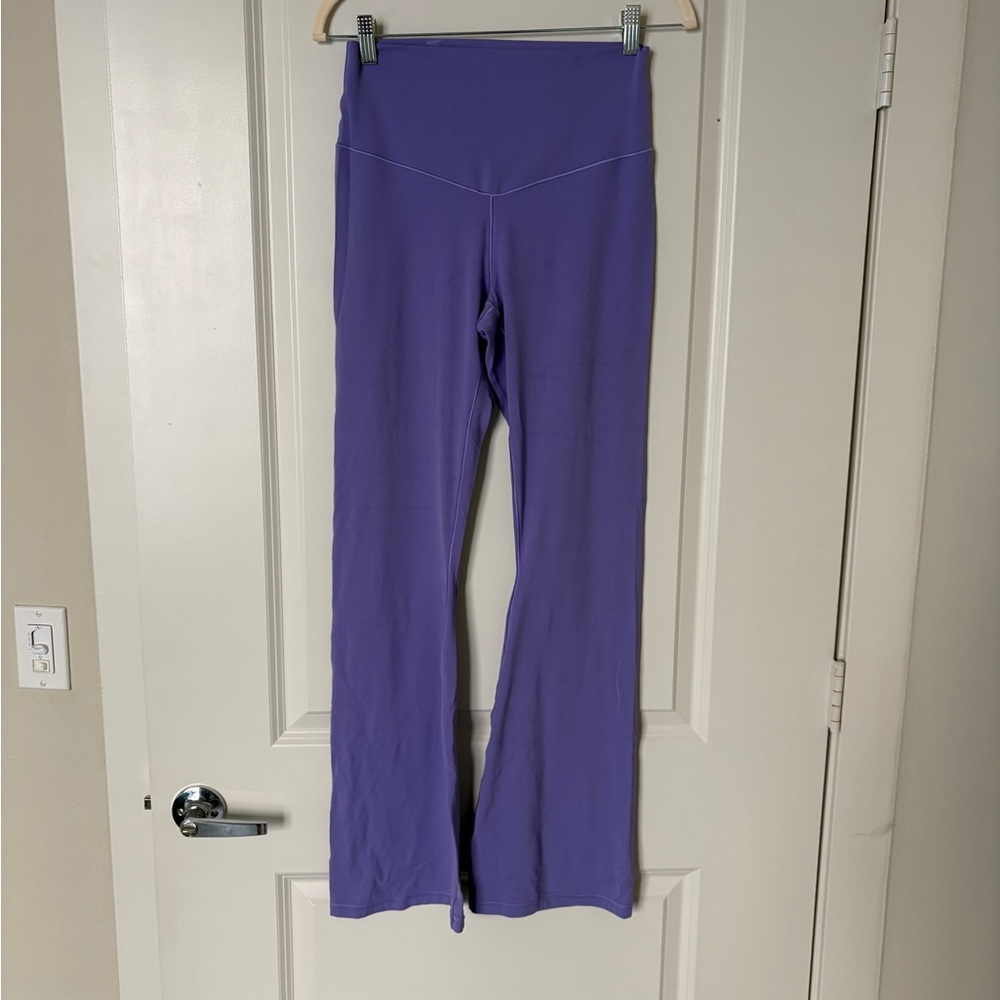 aerie Wide Leg Yoga Pants in Purple
